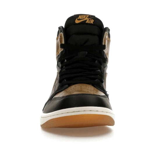 Jordan 1 Retro High OG Black Metallic Gold