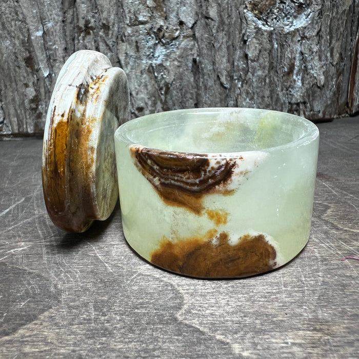 2.0" Green Onyx Jar
