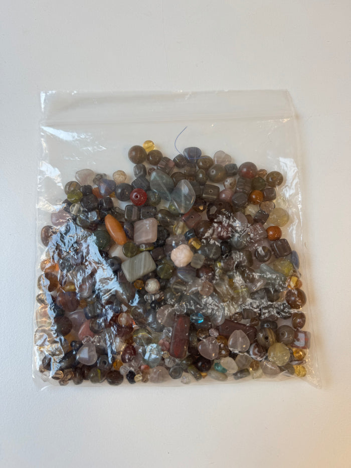 Abstract Stone Mix Beads 194g