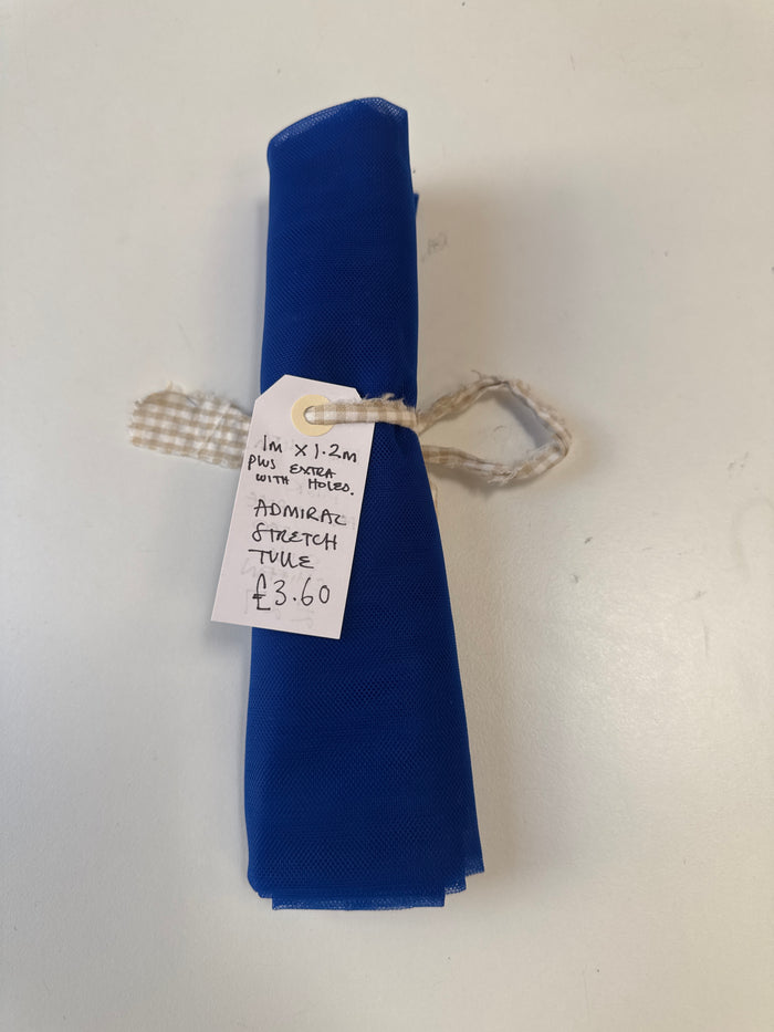 Admiral Stretch Tulle Remnant