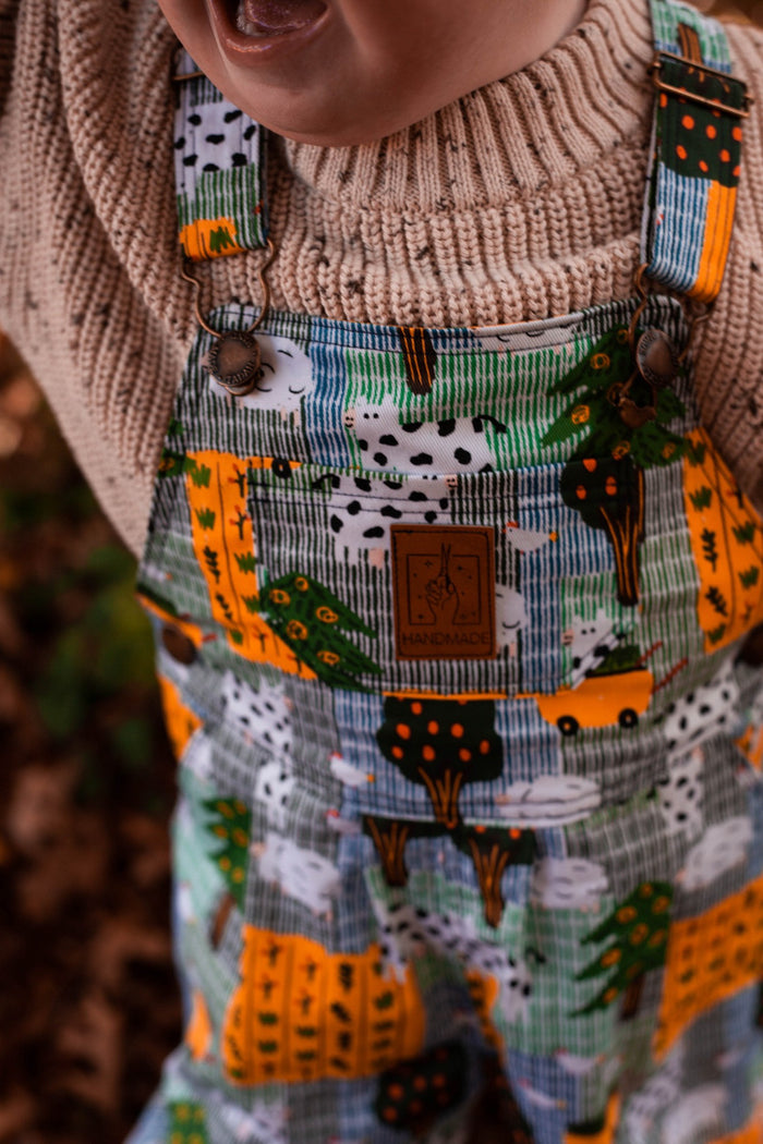 Baby Luxe Overalls Sewing Pattern