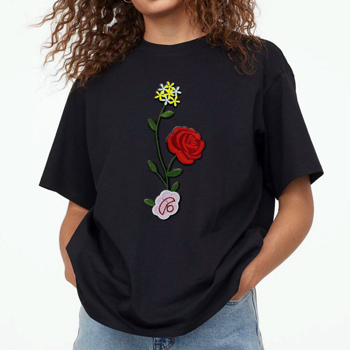 Blossom Cascade Hot-Fix or Sew Patch