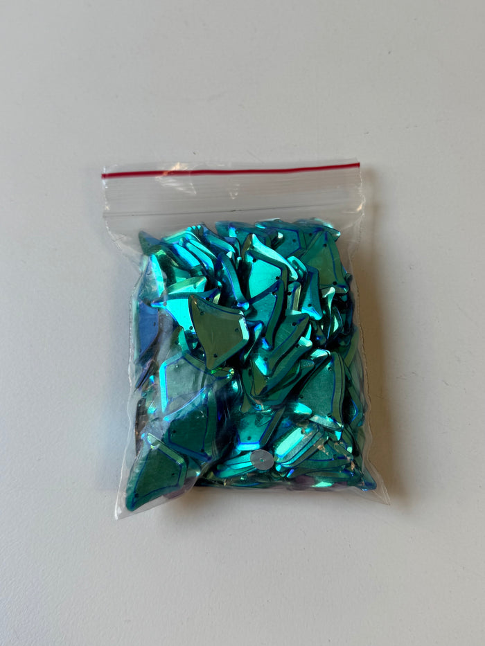 Blue Iridescent Sequins 29g