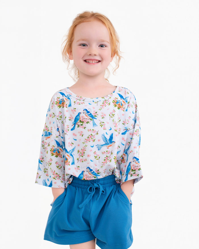Bluebird Melody Comfy Cloud Short Set