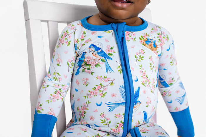 Bluebird Melody Romper