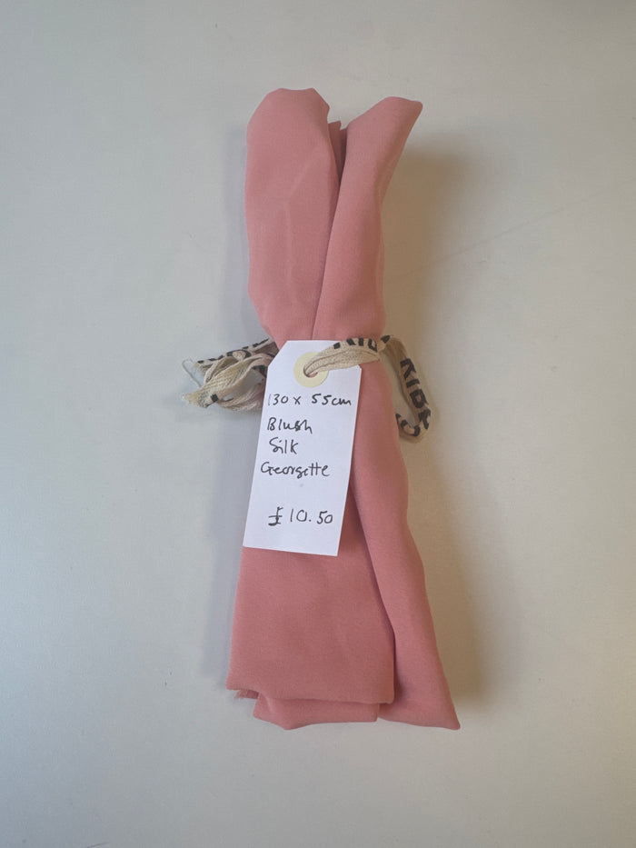Blush Silk Georgette Remnant