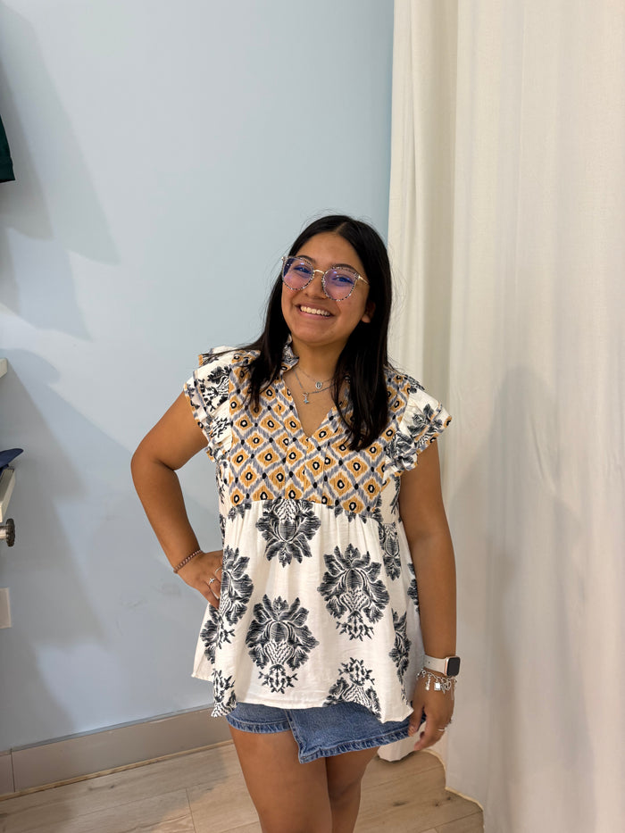 boho blouse