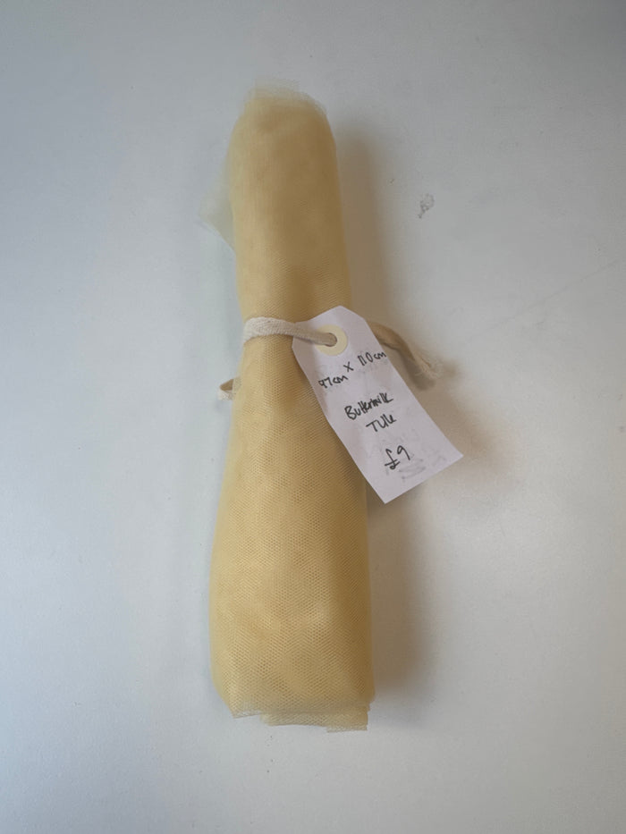 Buttermilk Tulle Remnant
