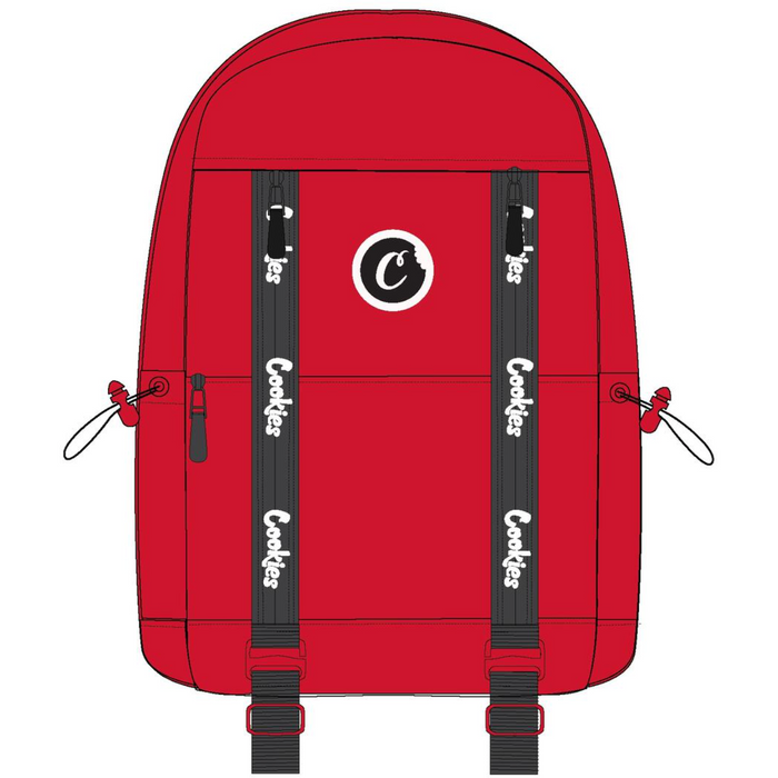 CHARTER SMELL PROOF BACKPACK RED