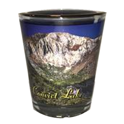 Convict Lake Shot Glass