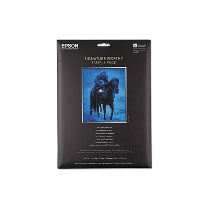 Epson Sample Pack; Signature Worthy - 8.5x11"