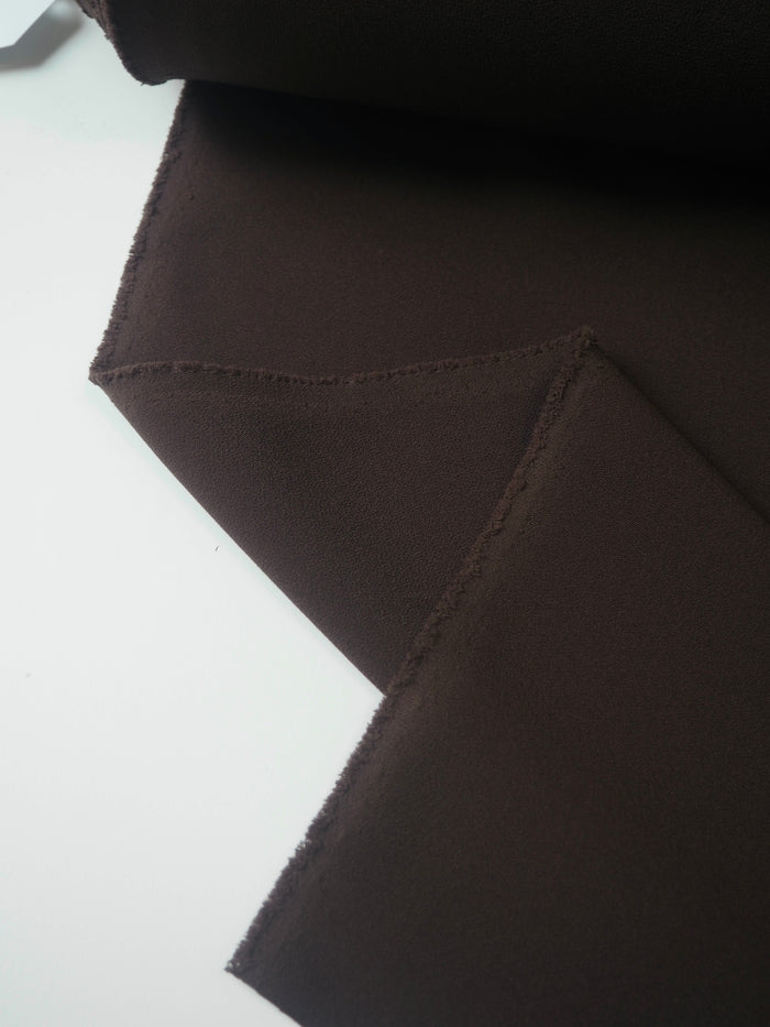 Espresso Stretch Heavy Crepe
