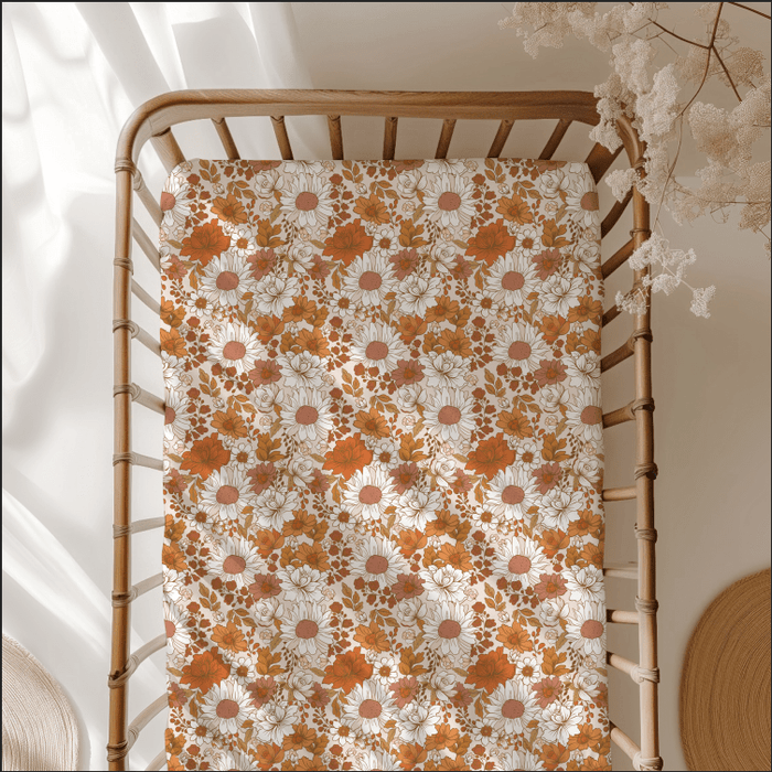 Falling For Florals Crib Sheet - Jammie Session