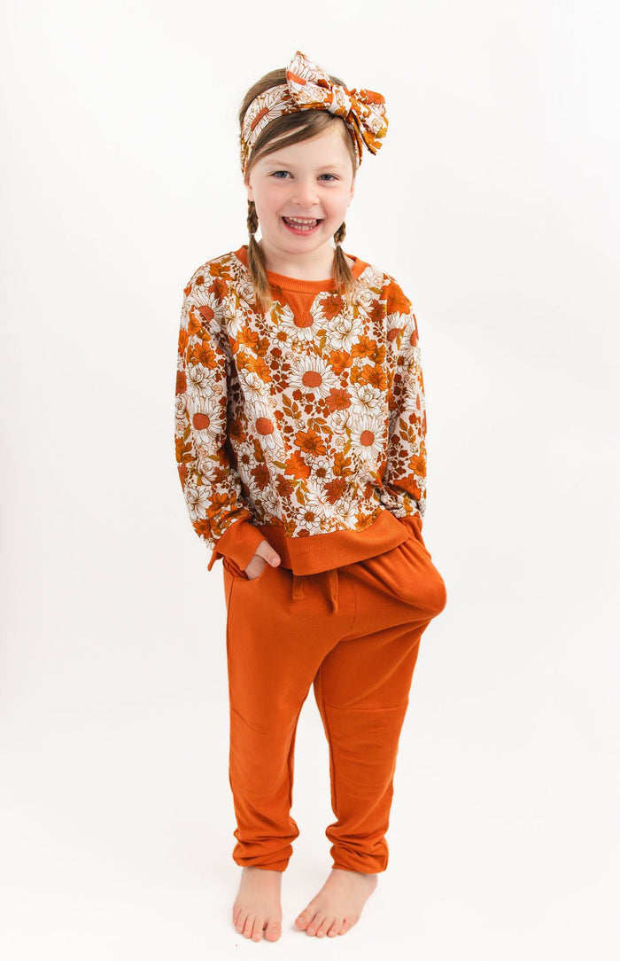Falling For Florals Kids Jogger Set - Jammie Session