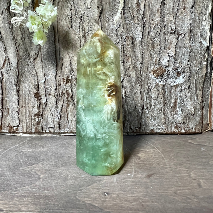 Feather Fluorite Tower