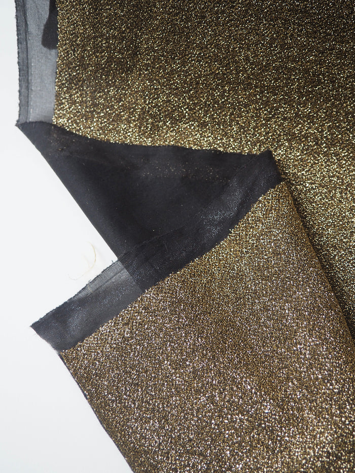 Gold Interfaced Metallic Jersey