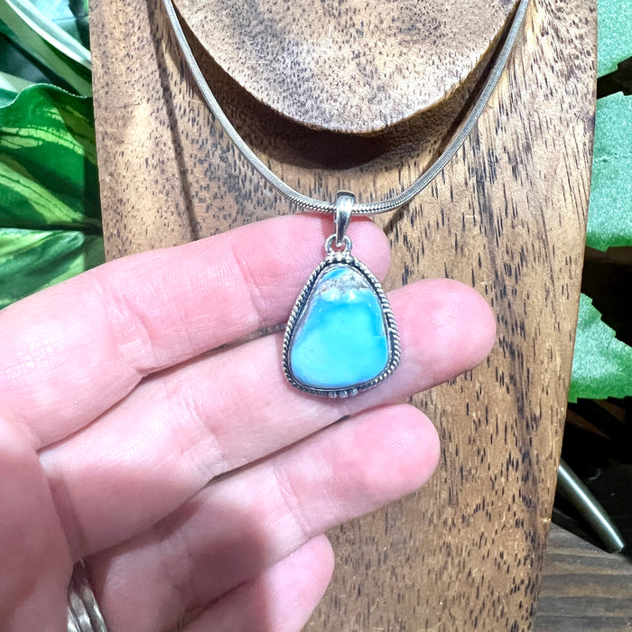 Golden Hills Turquoise Pendant
