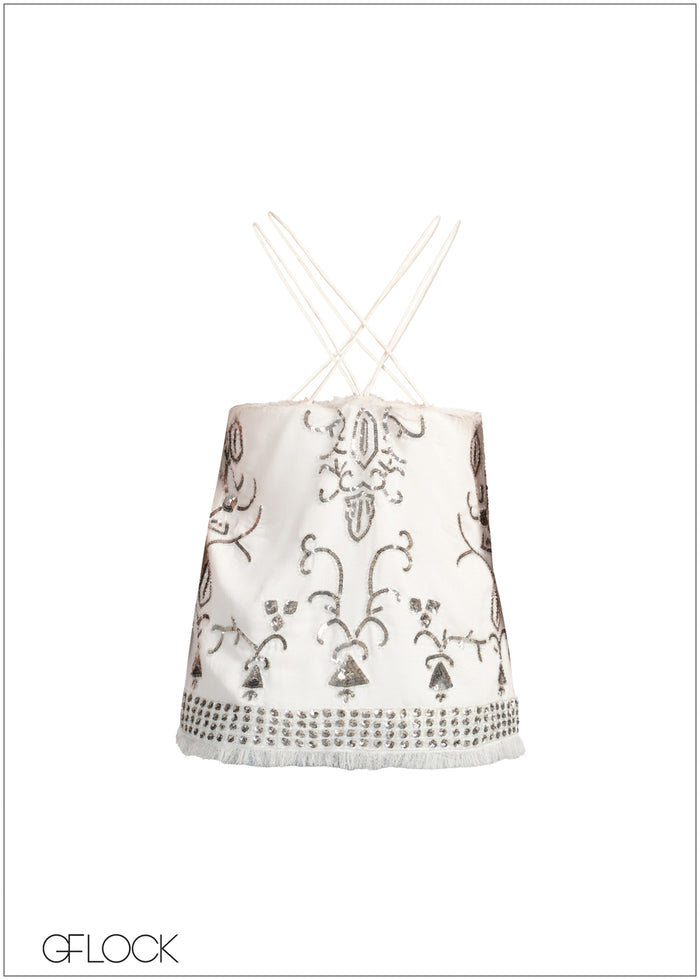 Hand Embellished Cami Top - 271225