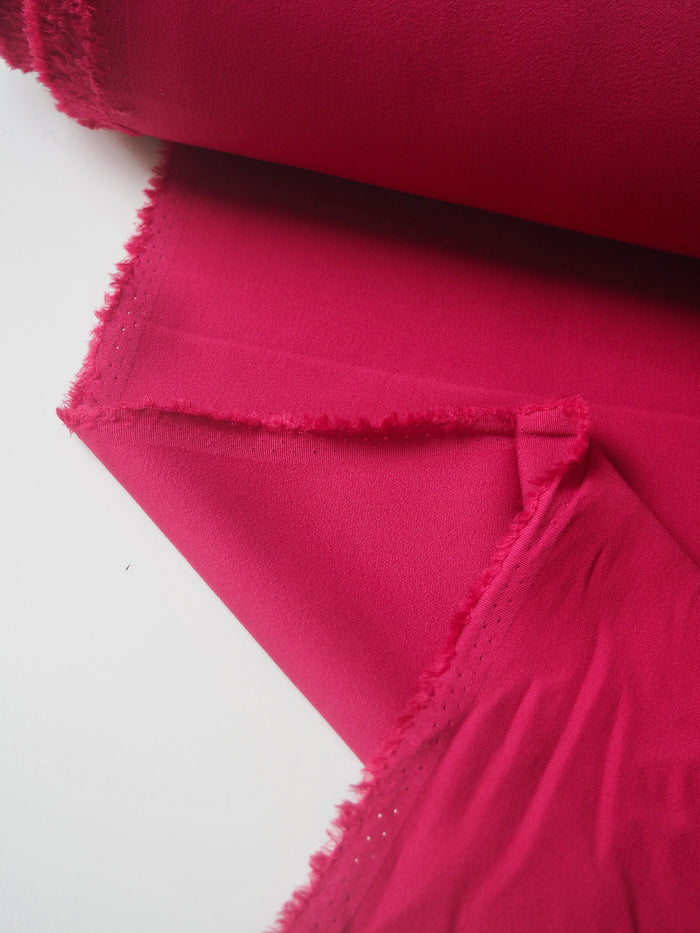 Hibiscus Crepe-Back Satin