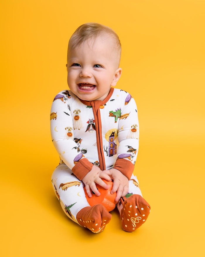 Howl - O - Ween (Dog) Romper - Jammie Session