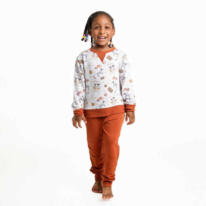 I Ruff You Kids Jogger Set - Jammie Session