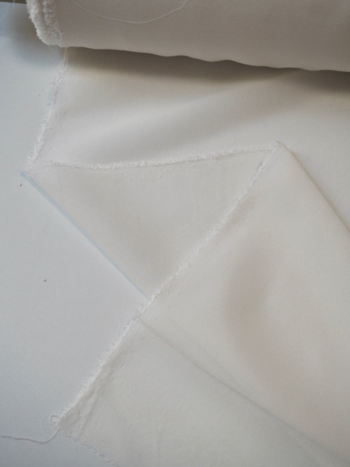 Ivory Silk Chiffon