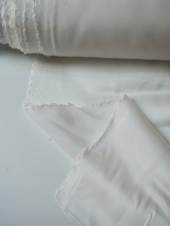 Ivory Viscose Satin