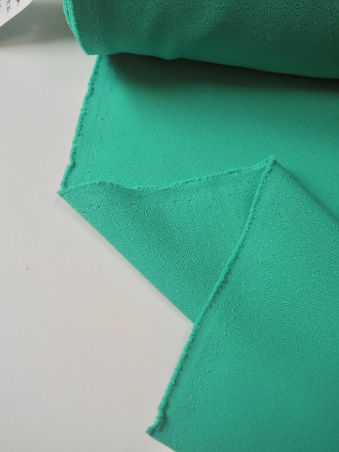 Jade Stretch Heavy Crepe