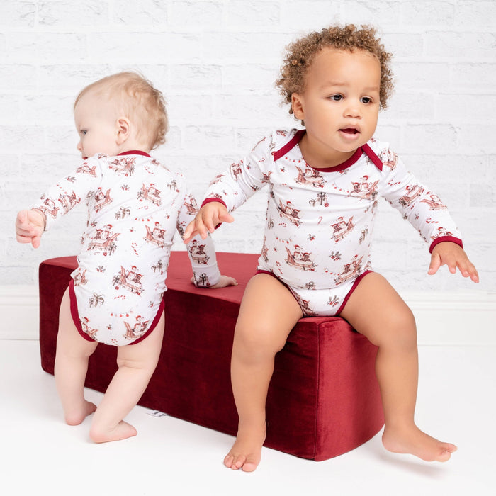 Jingle Bell Hop (Rabbit) Bodysuit - Jammie Session