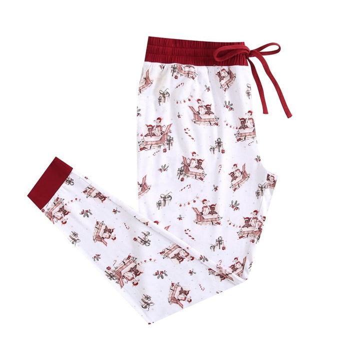 Jingle Bell Hop (Rabbit) Women's Jogger Pants - Jammie Session