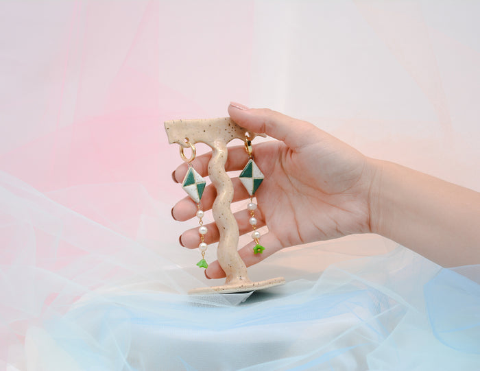 Kite Earrings - Juice Ceramics