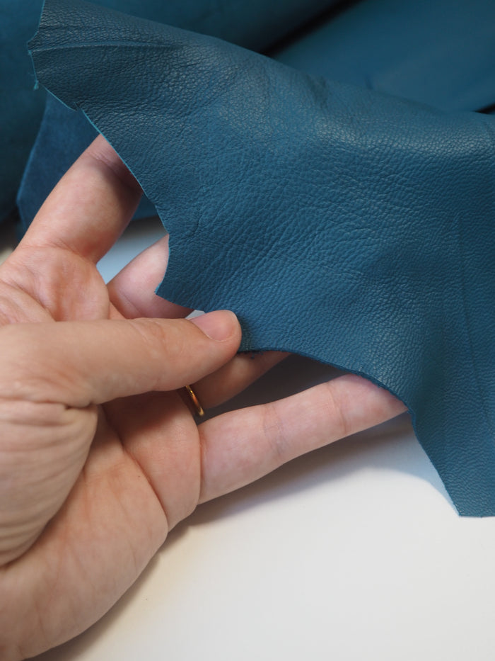 Lagoon Blue Napa Lambskin