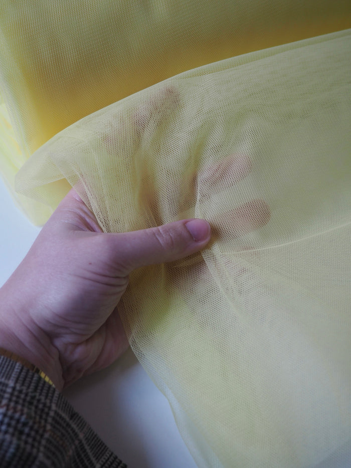 Lemon Semi-Rigid Extra Wide Tulle