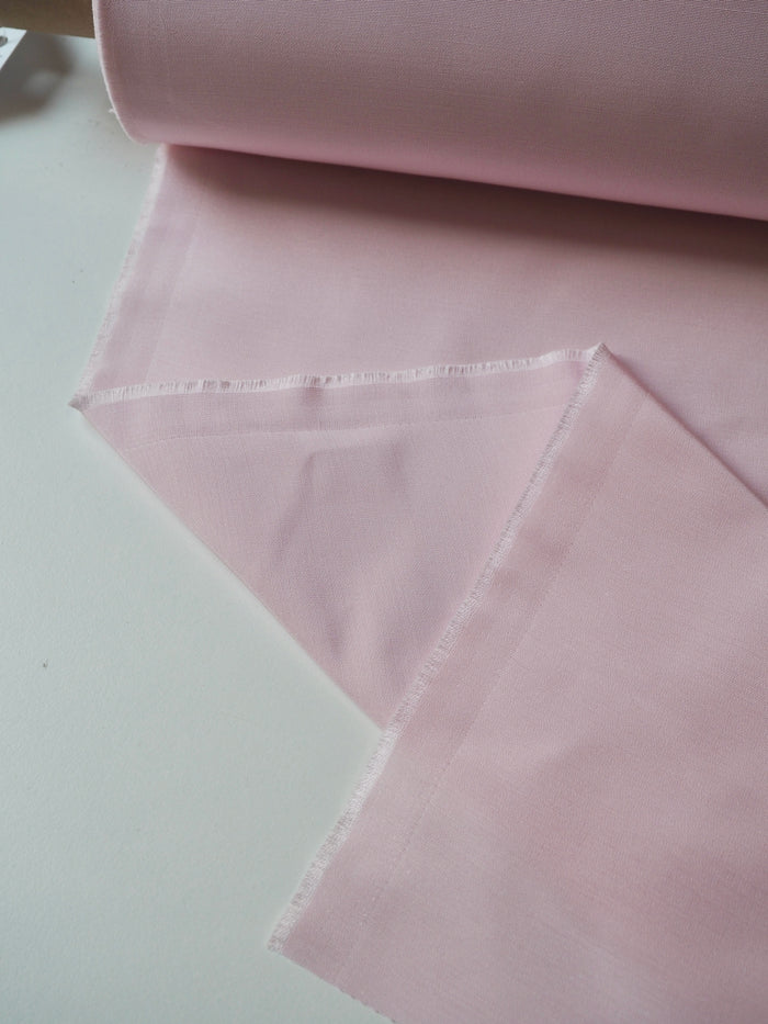 Light Peony Cotton/Silk Micro Faille Taffeta