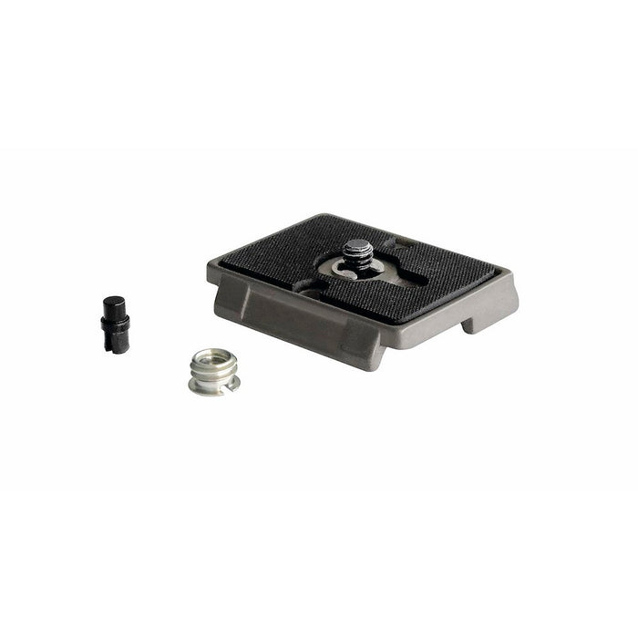 Manfrotto 200Pl Quick Release Plate with 1/4'' Screw and Rubber Grip