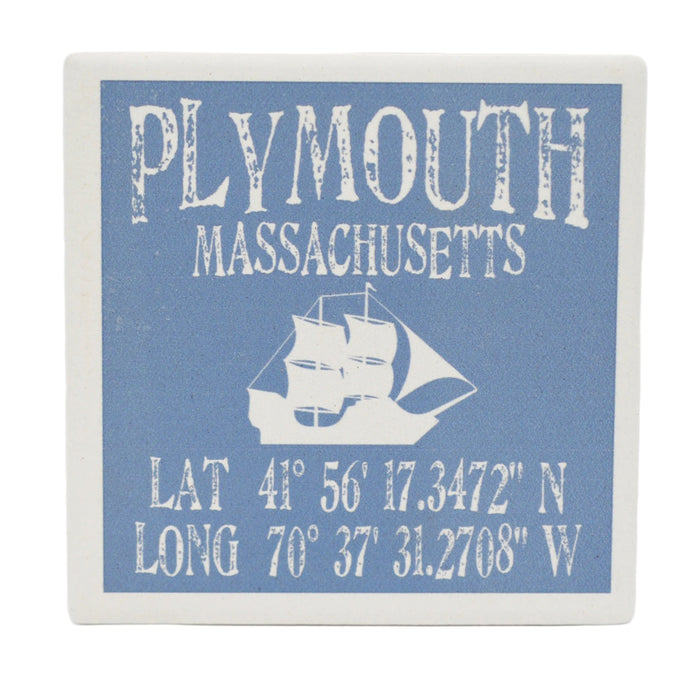 Mayflower Stone Coaster