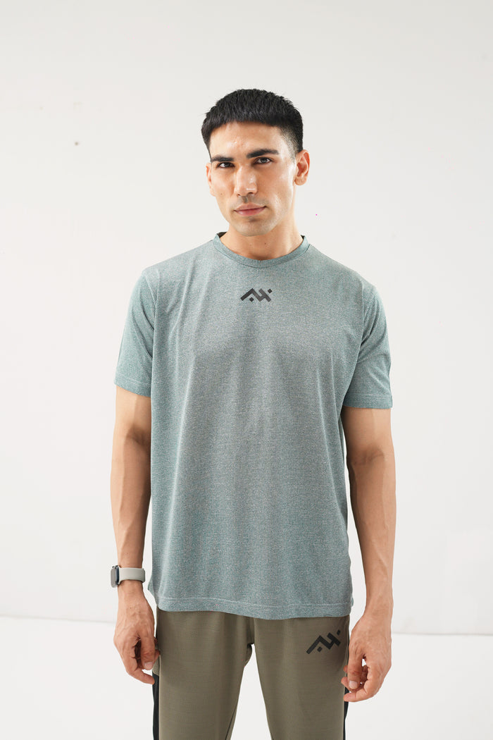 Men's ActiveFlex Performance Grey Tee