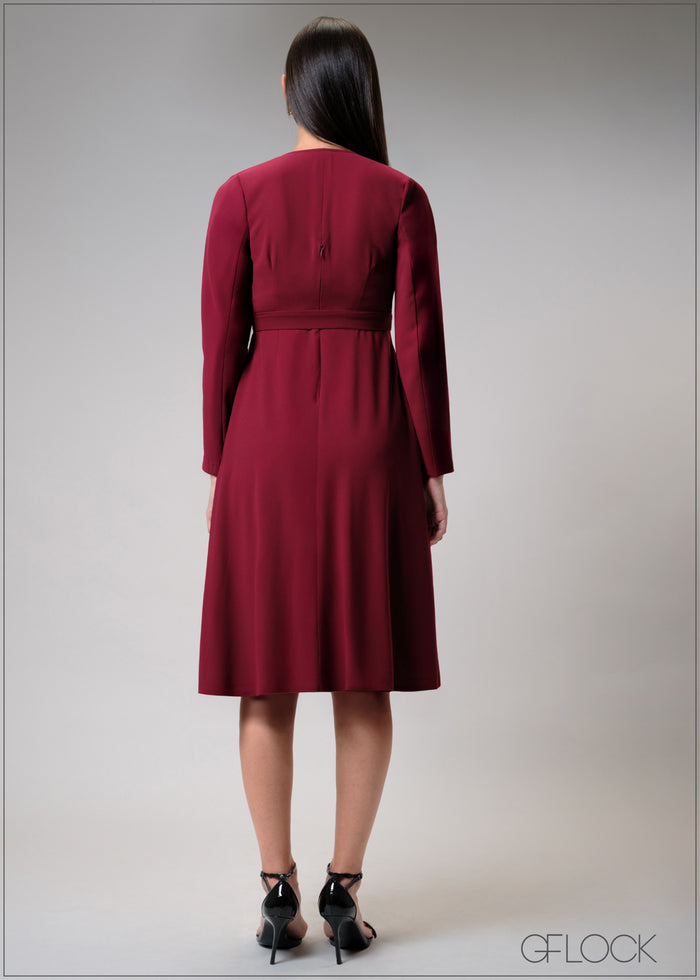 Midi Length Dress - 210725