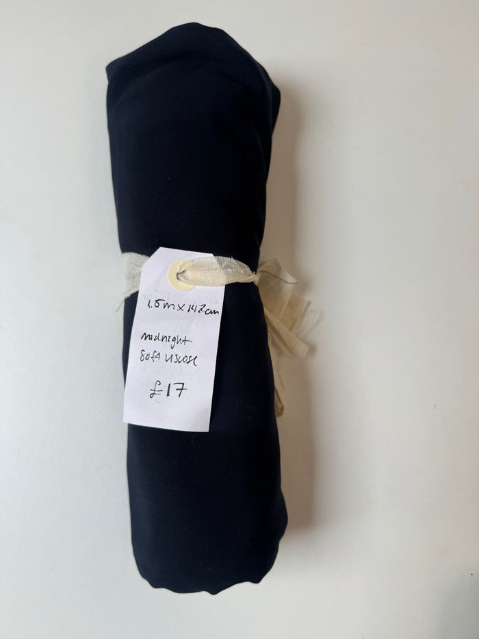 Midnight Soft Viscose Remnant