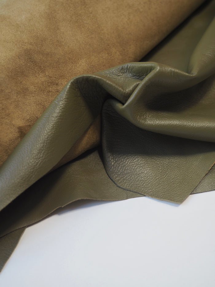 Olive Napa Lambskin