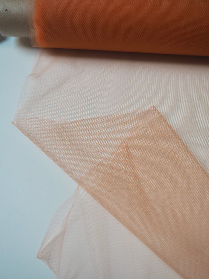 Orange Illusion Tulle