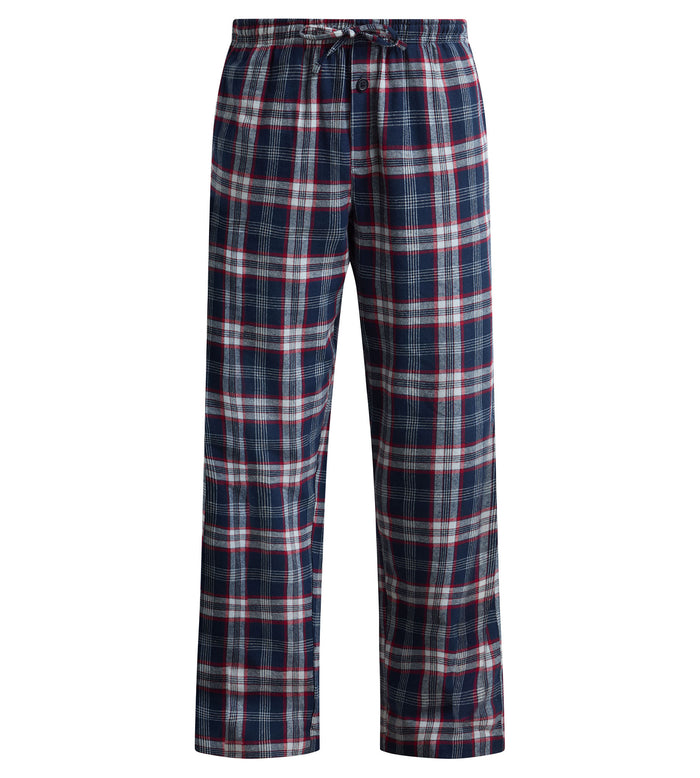 Pantalon long homme tartan bleu Dim Flannel