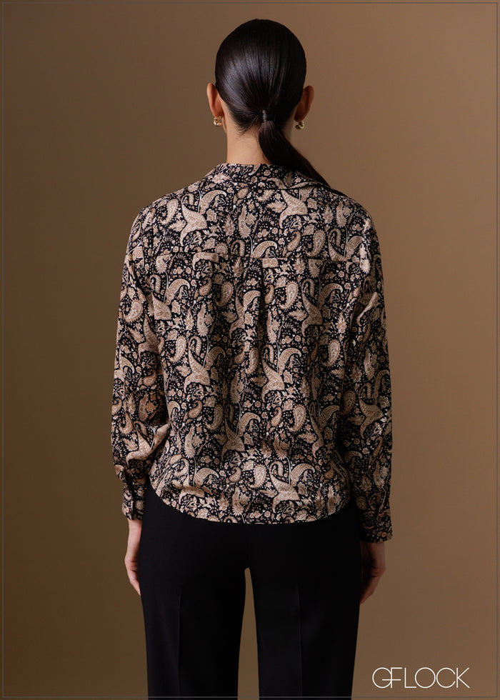 Printed Basic Shirt - 120925