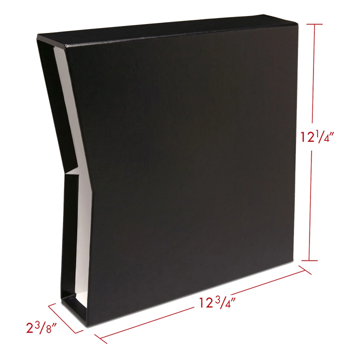 Printfile Binder/Slipcase Combination, 1.5" - Black