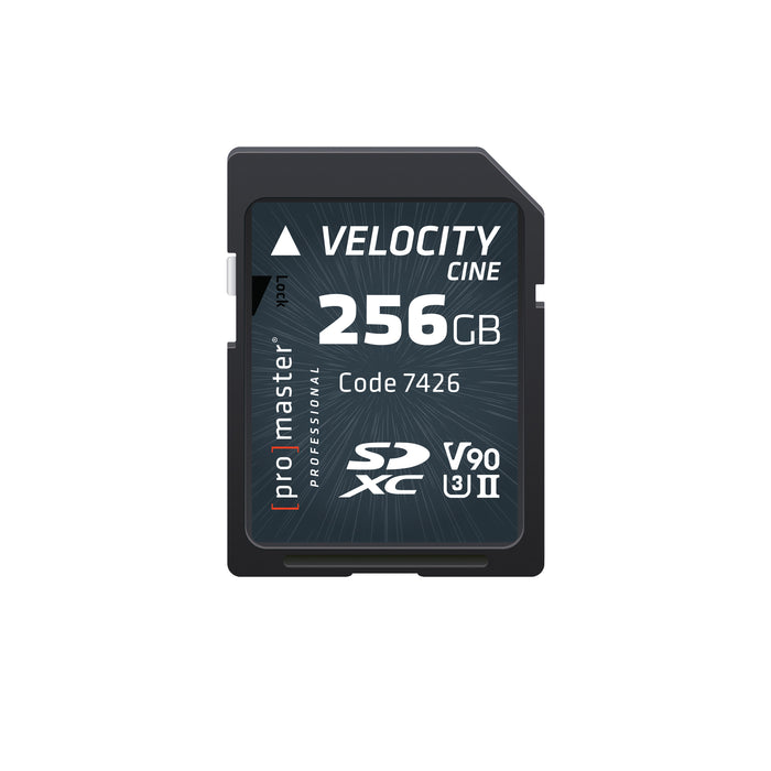 ProMaster SDXC Velocity CINE UHS-II V90 Memory Card