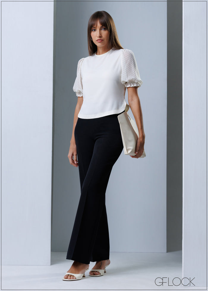Puff Sleeve Top - 211125