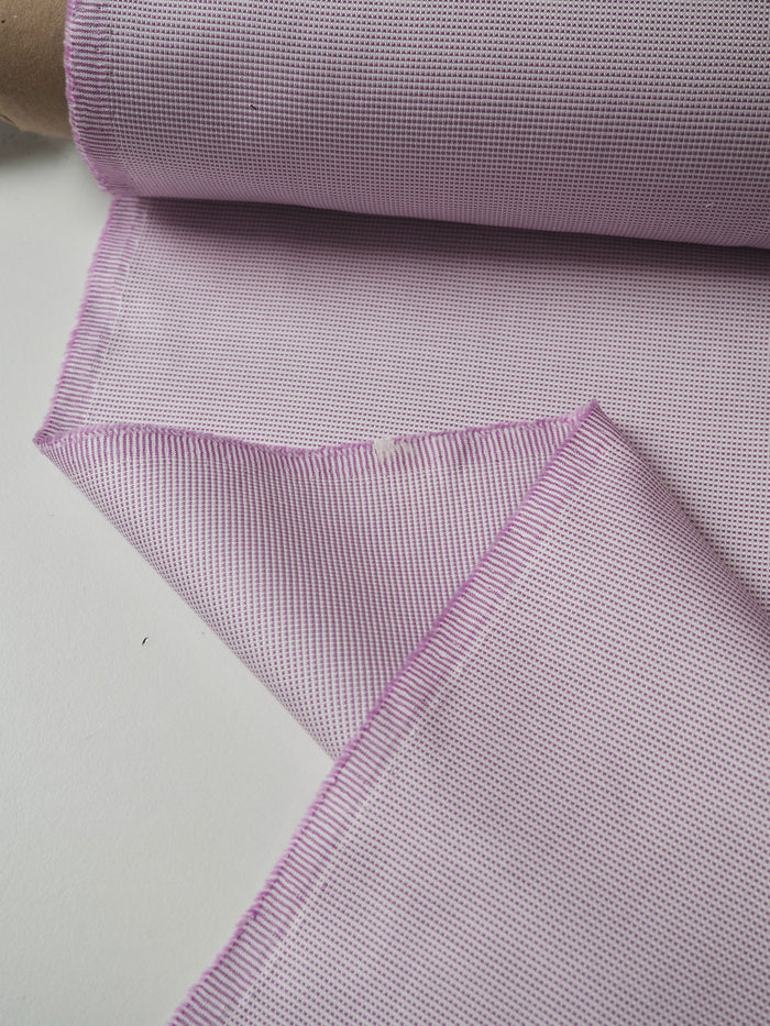 Purple Dotted Cotton Shirting 1