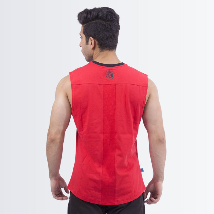 Red Graphic Tank top