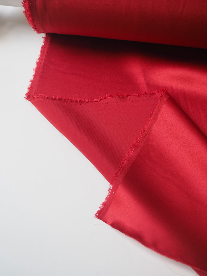 Red Silk Charmeuse