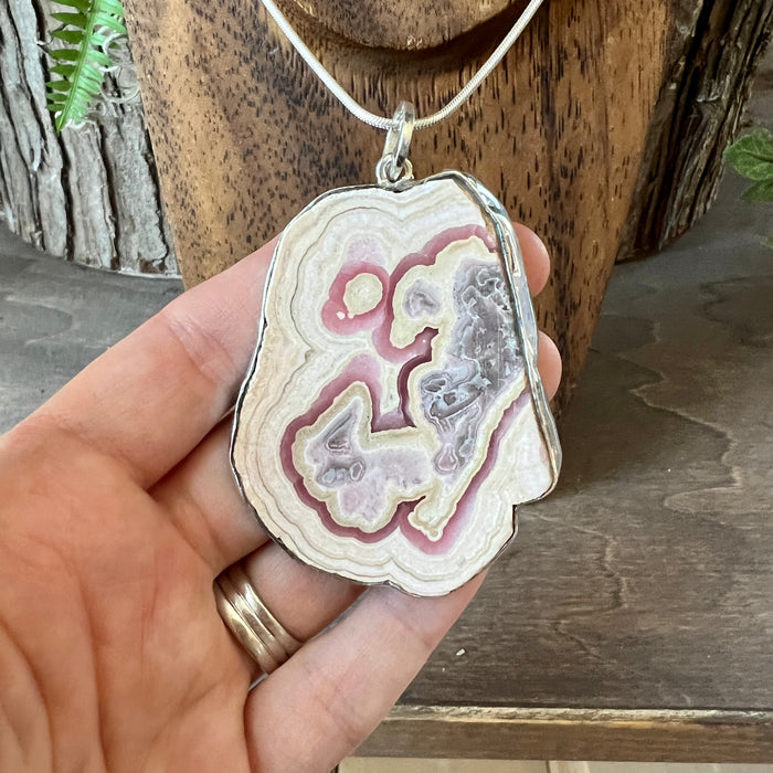 Rhodochrosite Pendant
